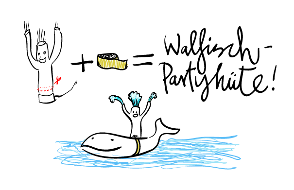 Walfischparty – Partyhut